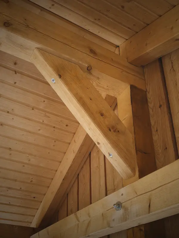 Holzverbindung Detail – Zimmerei Köslin